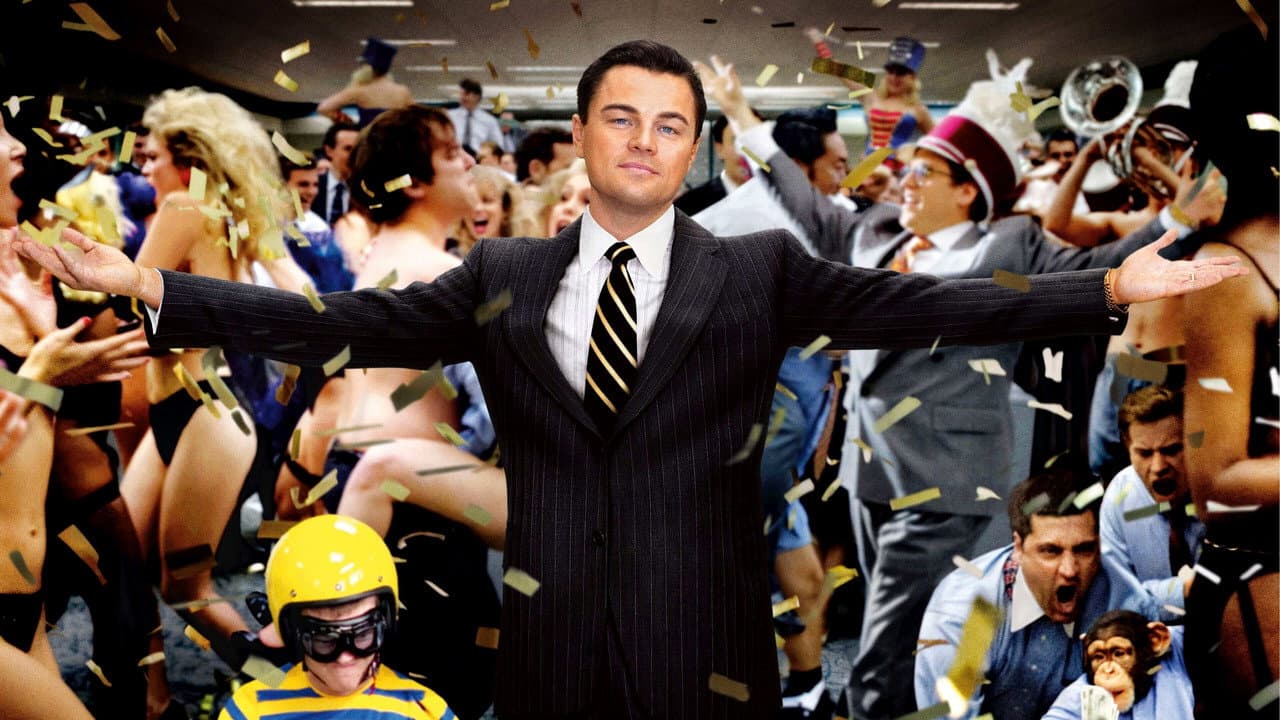 Cena de O Lobo de Wall Street