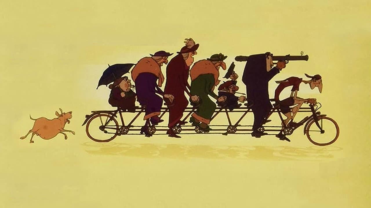 Cena de As Bicicletas de Belleville
