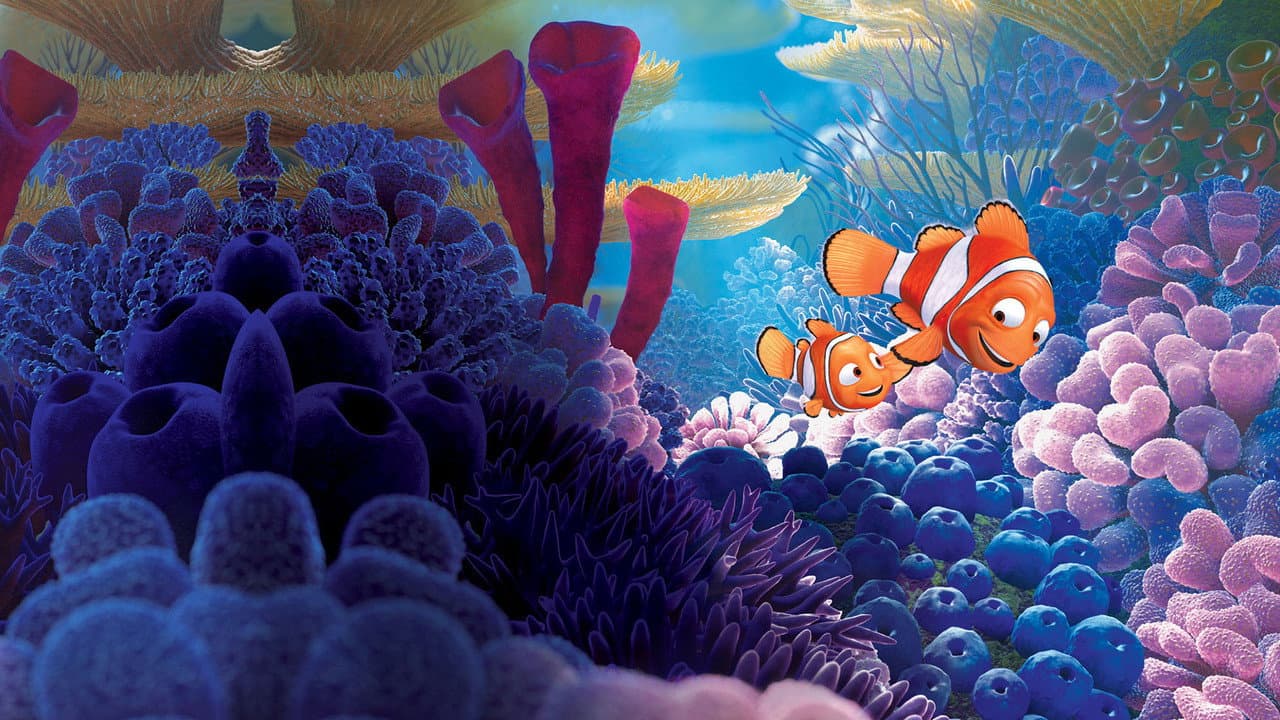 Cena de Procurando Nemo