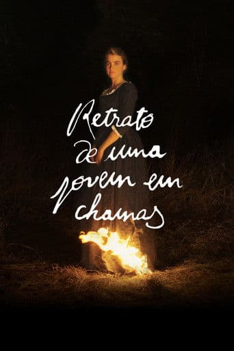 Pôster de Retrato de uma Jovem em Chamas
