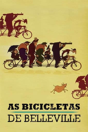 Pôster de As Bicicletas de Belleville