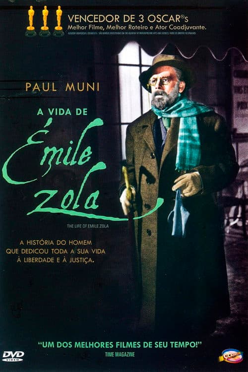 Pôster de A Vida de Emile Zola
