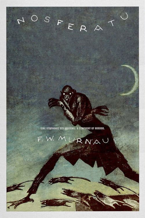 Pôster de Nosferatu: Uma Sinfonia de Horror