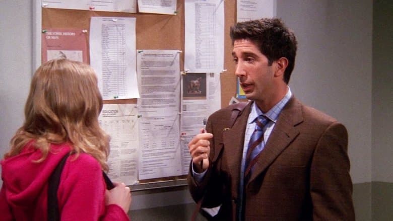 Cena de Aquele em que Ross sai com uma aluna