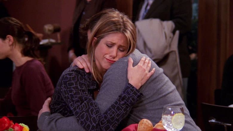 Cena de Aquele em que Joey conta para Rachel