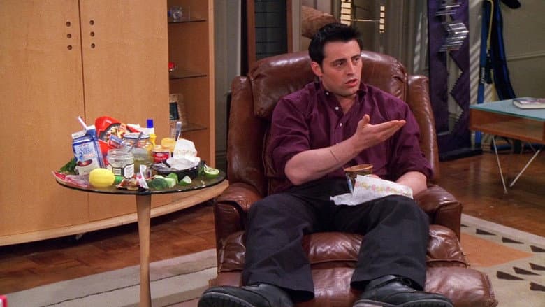 Cena de Aquele com a geladeira do Joey