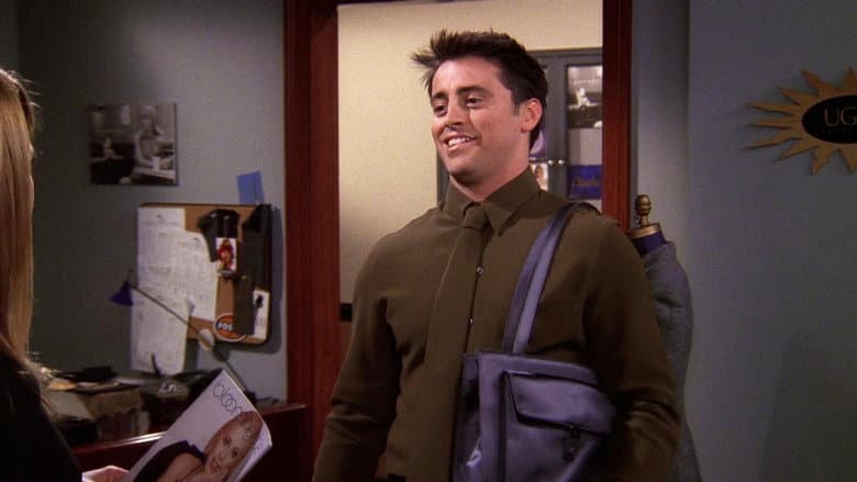 Cena de Aquele com a bolsa do Joey
