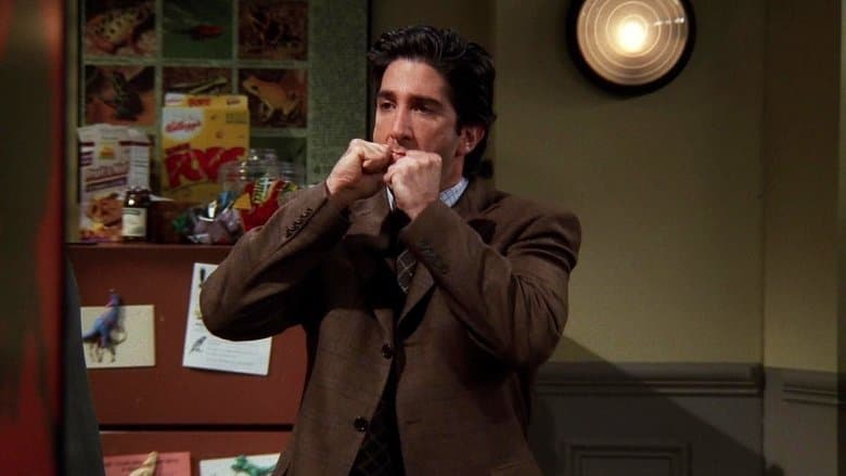 Cena de Aquele com o sanduíche do Ross