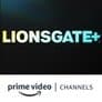 Logo Lionsgate+ Amazon Channels