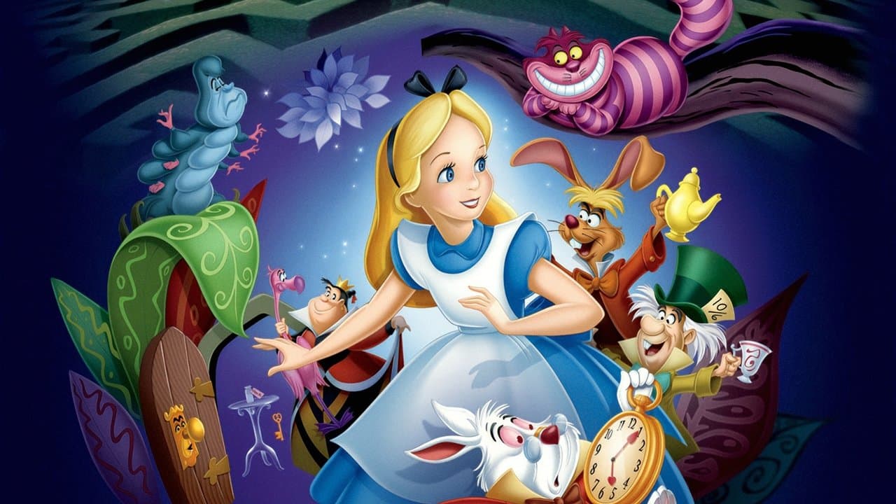 Cena de Alice no País das Maravilhas